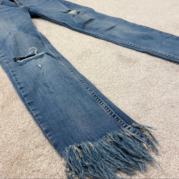 Free People Frayed Hem Jeans - Picture 3 of 4